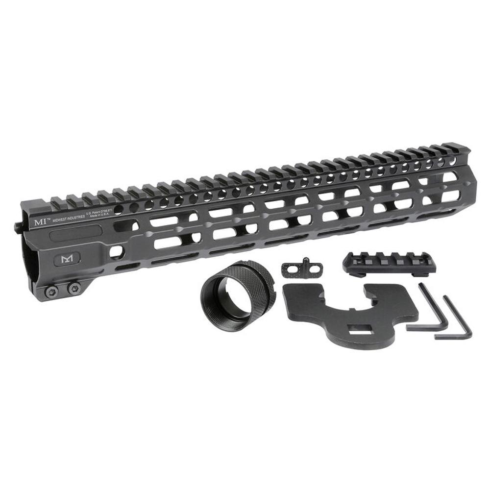 Midwest Industries MICRM12625 12.62" M-Series AR Handguard Black Anodized - View 2
