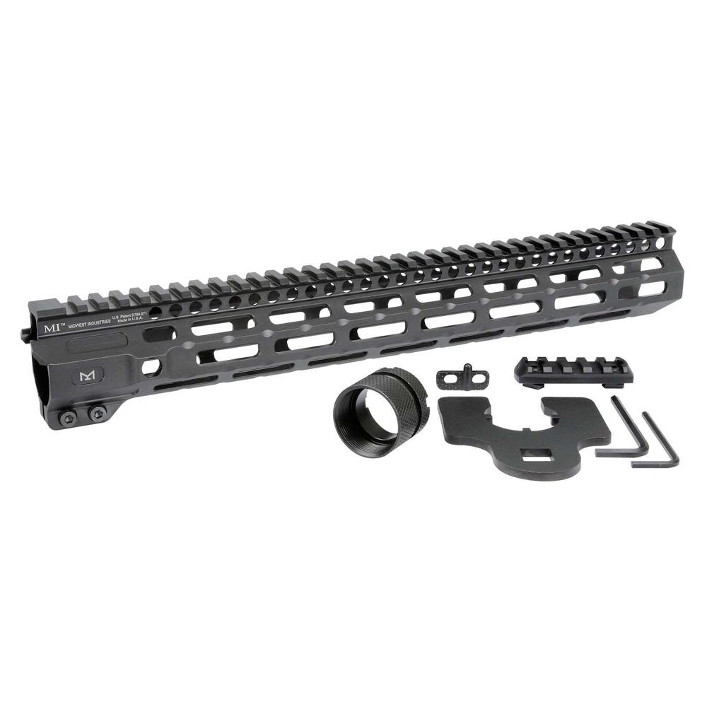 Midwest Industries MICRM14 M-Series AR-15 14" Handguard Black Anodized - View 2