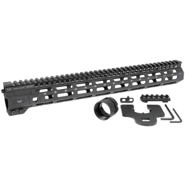 Midwest Industries AR-15 Free Float Handguard 15" Combat Rail Black - View 2