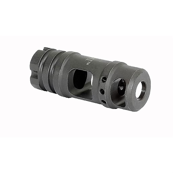 Midwest Industries MIMB6 Muzzle Brake Black Phosphate Steel with M14x1... - View 2