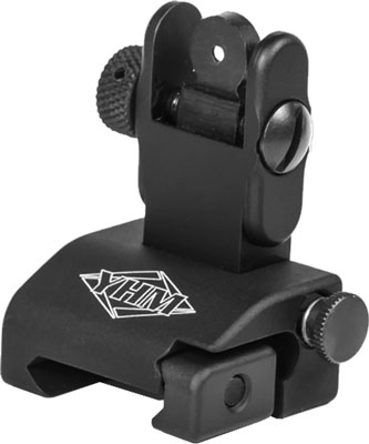 YHM AR15 QDS Rear Sight - Aircraft Quality Aluminum, Automatic Deploy - View 2