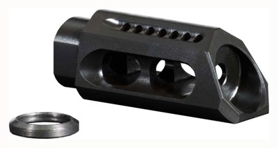 Yankee Hill Slant Muzzle Brake .30 Cal Steel Black - View 2