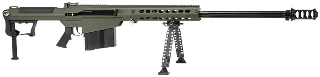 Barrett 14555 50 BMG 29.00 In Barrel 11rd OD Green Cerakote - View 2