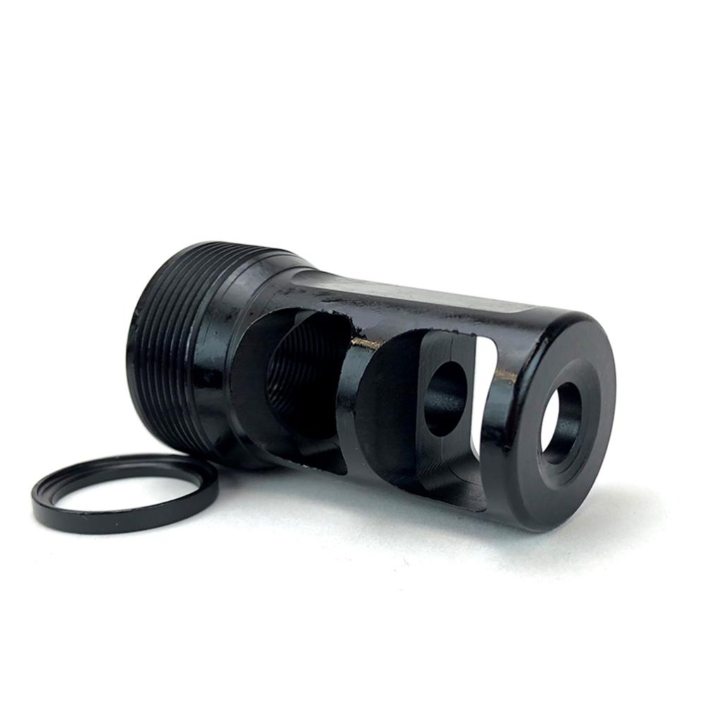 Barrett AM338 Muzzle Brake - Black Finish, High-Quality Accessory - View 2