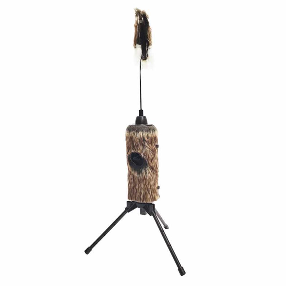 Mojo Outdoors HW2508 Fuzzy Critter Predator Decoy Brown with Tripod - View 2