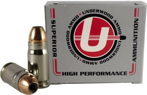 Underwood 357 SIG 115GR JHP Ammo 20RD Nickel-Plated Brass - View 2