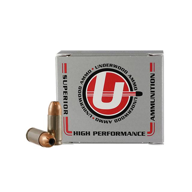 Underwood 139 9mm+P 147gr JHP Nickel-Plated Brass 20 Rounds - View 2