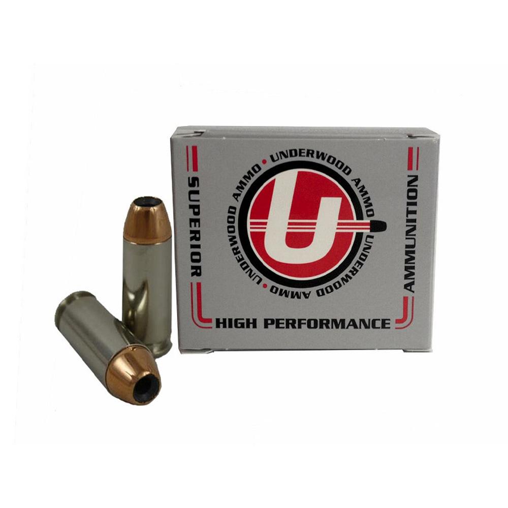 Underwood 231 10mm 135gr JHP Ammo 20 Rounds Nickel-Plated Brass - View 2