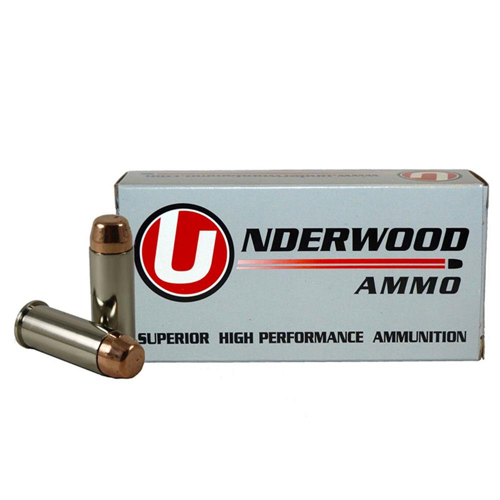 Underwood 323 .44 Spl 245gr FMJ Ammo 50 Rounds Nickel-Plated Brass - View 2