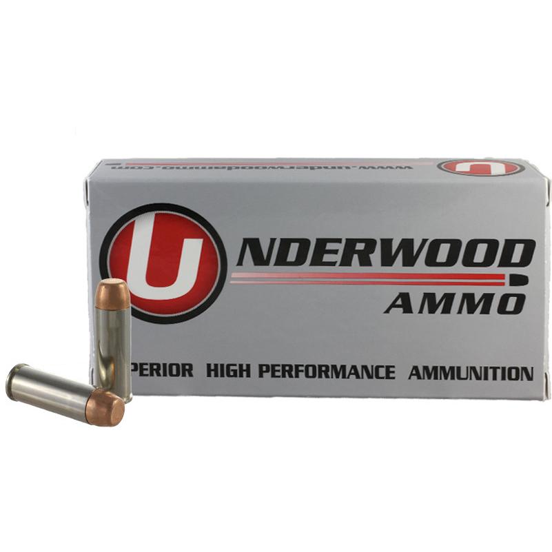 Underwood 432 .45 Colt 250GR FMJ Nickel Plated Brass Ammo 50 Rounds - View 2