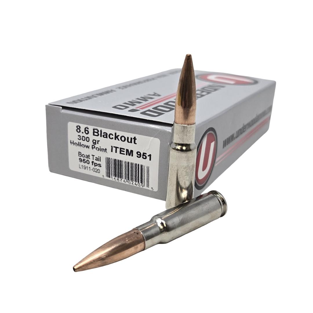 Underwood Ammo Subsonic 8.6 Blackout 300gr HPBT 20ct - View 2