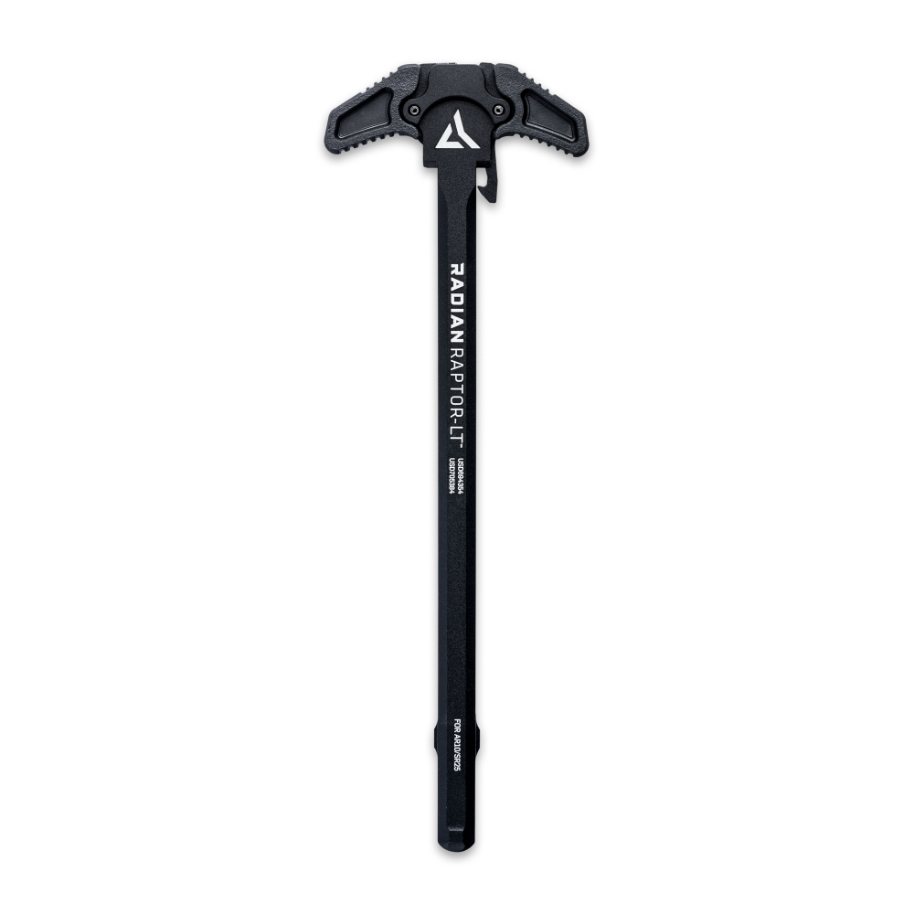 Radian R0151 Raptor-LT AR10 Charging Handle, 7075 Aluminum, Black - View 2
