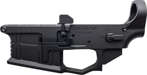 Radian R0166 AX 556 AR-15 Lower Receiver, Ambidextrous, Black - View 2