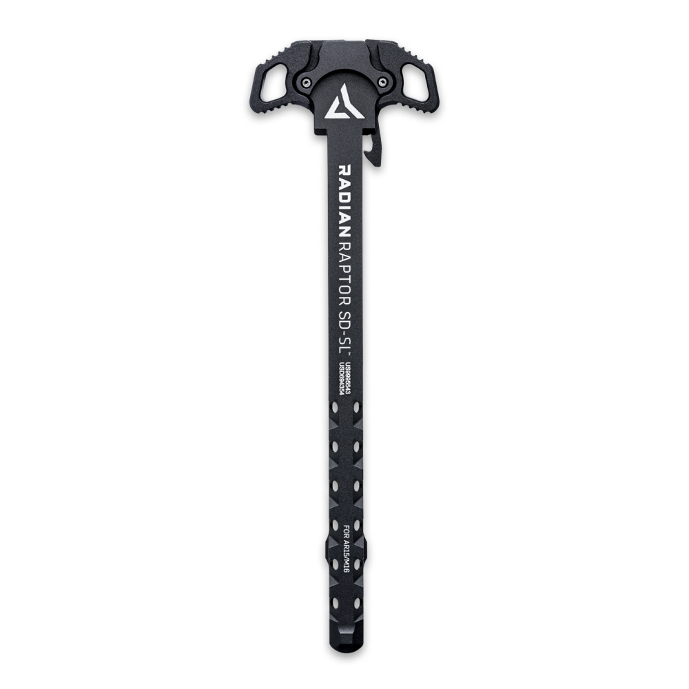 Radian R0278 Raptor SD-SL Charging Handle 5.56 Black Ported Slimline - View 2