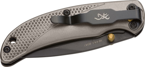 Browning BRN Prism3 Folding Knife 2 3/8" Gray - View 2