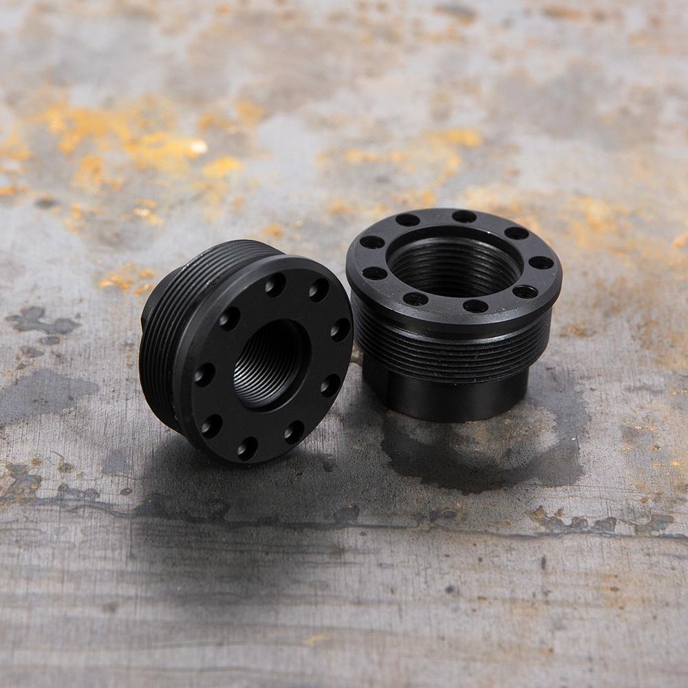 Silencer Co Alpha Direct Thread Mount, 5/8 x 34, Solid Steel, Black - View 2