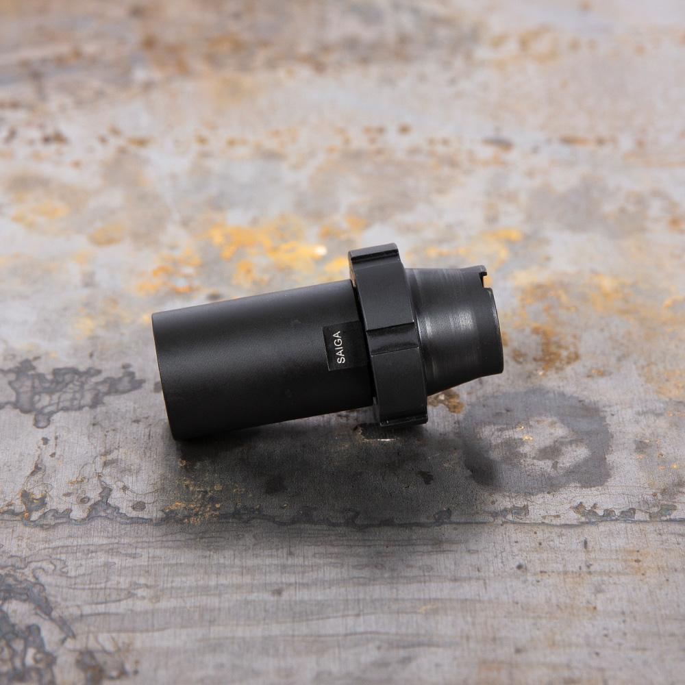 SilencerCo Salvo Suppressor Choke Adapter - 12 Gauge, Matte Black - View 2