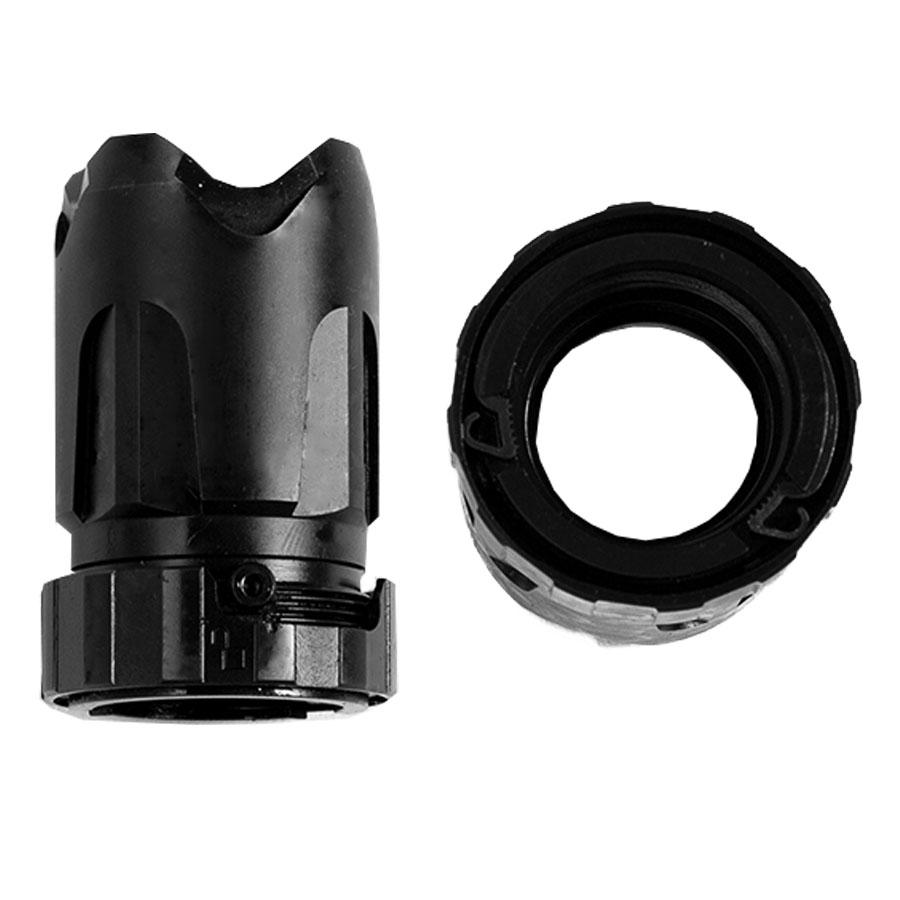SilencerCo ASR Blast Shield Black Steel - View 2
