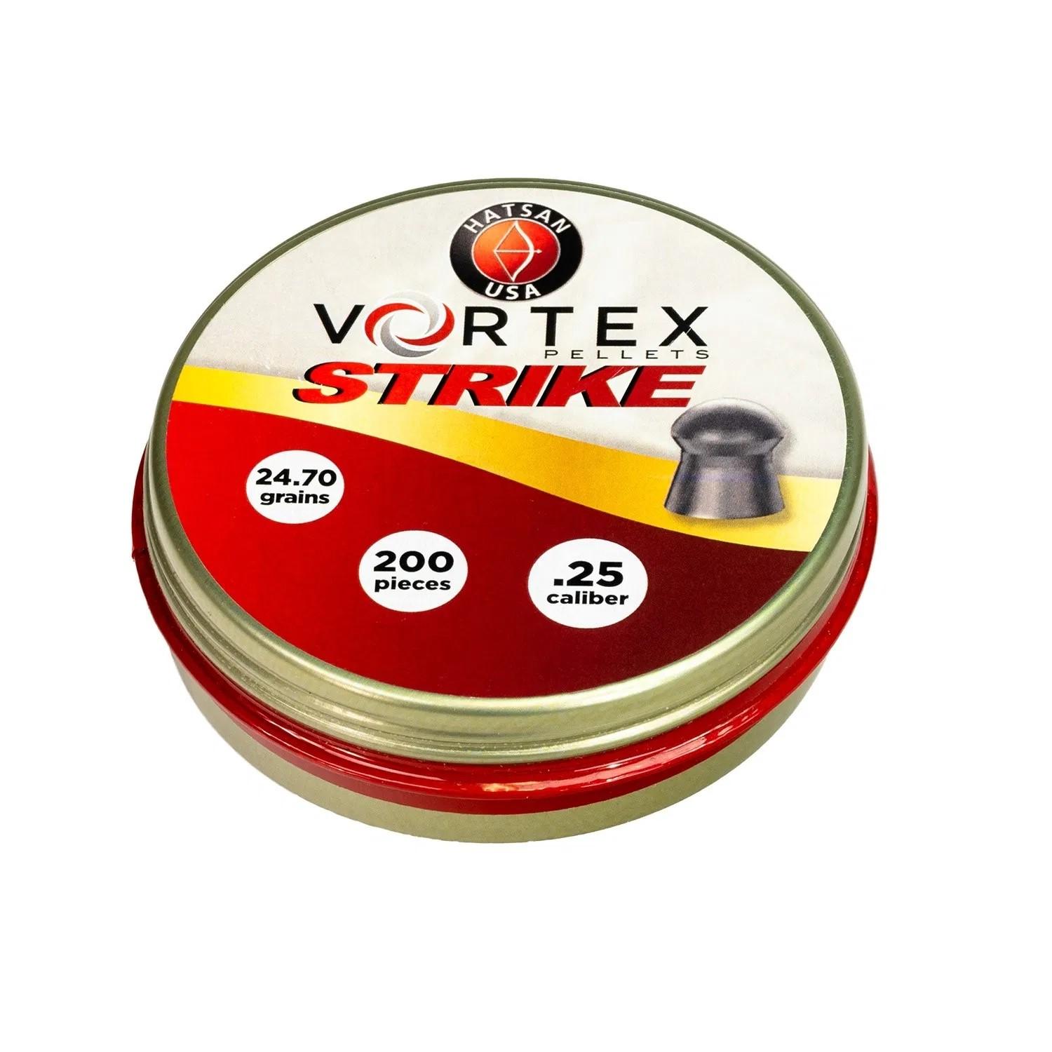 Hatsan Vortex Strike Pellets .22 Cal Lead Domed 250 Count - View 2