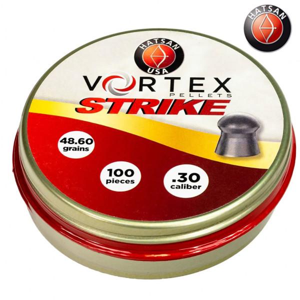 Hatsan Vortex Strike Pellets .30 Cal Lead Domed 100 Count - View 2