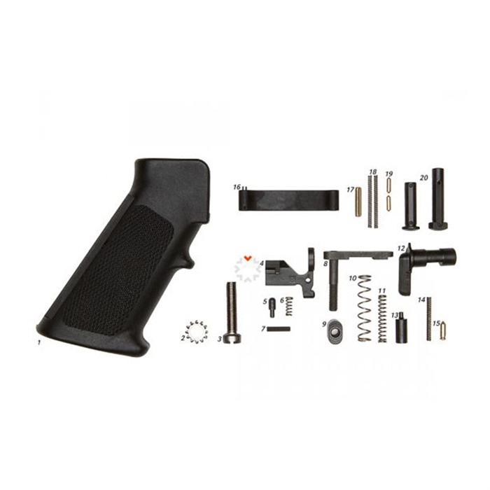GEISSELE AUTOMATICS Geisseles Standard Lower Parts Kit With Grip (05-987) - View 2