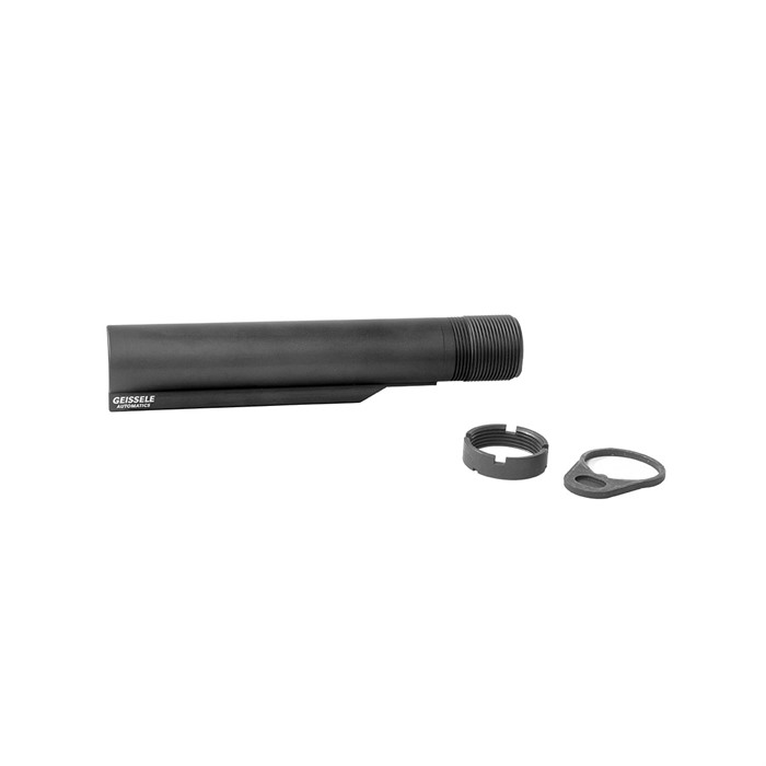 Geissele 08-163B-H2 AR-15 Mil-Spec Buffer Tube Assembly Super 42 H2 Black - View 2