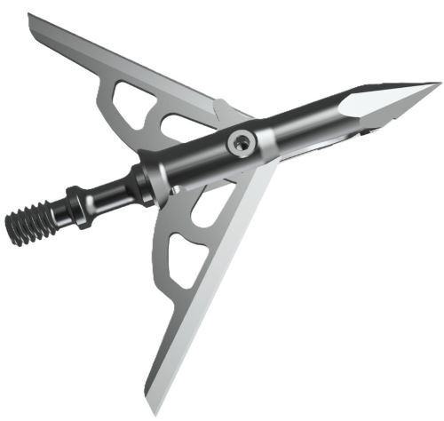 G5 T2 Crossbow Broadhead 100gr 3pk 2-Blade Expandable 2" Cut Steel - View 2
