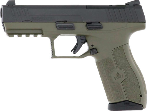 IWI MASADA Optics Ready Pistol - Black OD Green 9mm 4.1" Barrel 17rd Night Sights - View 2