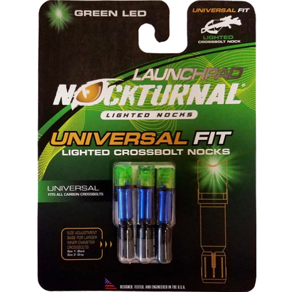 Nockturnal NT-785 Launchpad Crossbow Nocks Green 3 Pack - View 2
