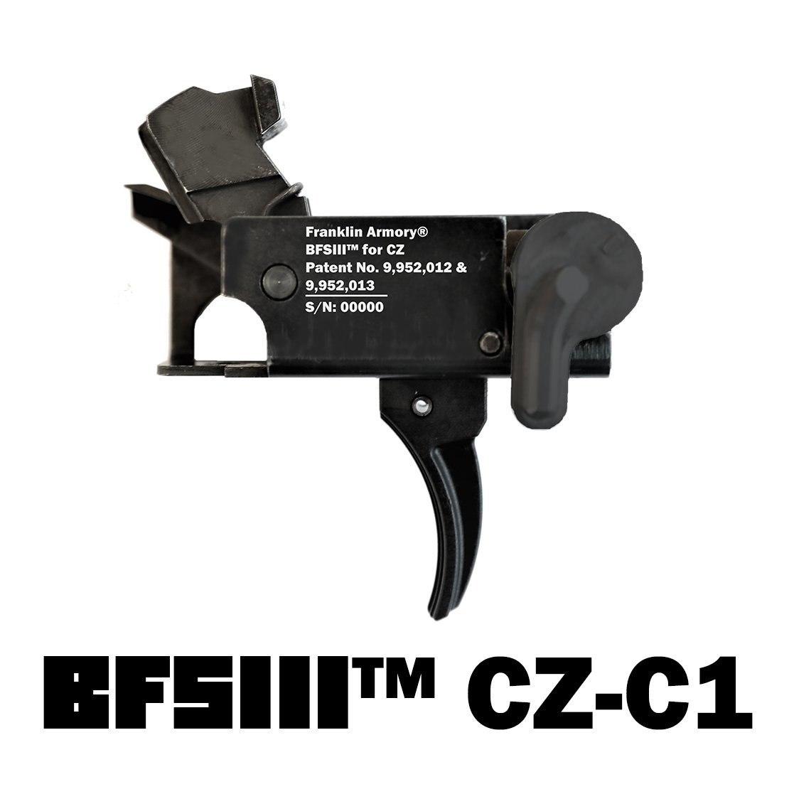 Franklin Armory FRA 06-50000-BLK BFSIII CZ Scorpion Binary Trigger Curved - View 2