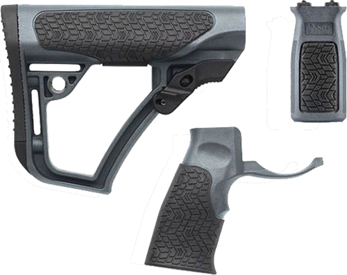 Daniel Defense 28-088-12065-012 AR-15 Furniture Kit M-LOK Tornado Gray - View 2
