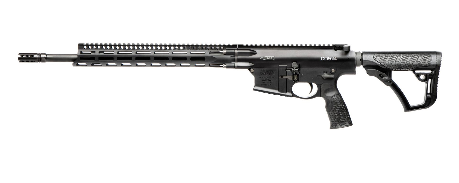 Daniel Defense 02-158-22207-067 DD5 V4 6.5 Creedmoor 18" Rifle Black - View 2