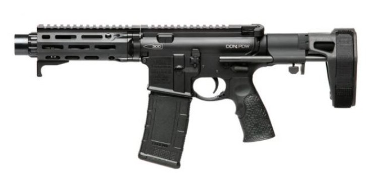 Daniel Defense 02-088-22070-047 DDM4 PDW 300 BO 7" Pistol Black 32-Rd - View 2