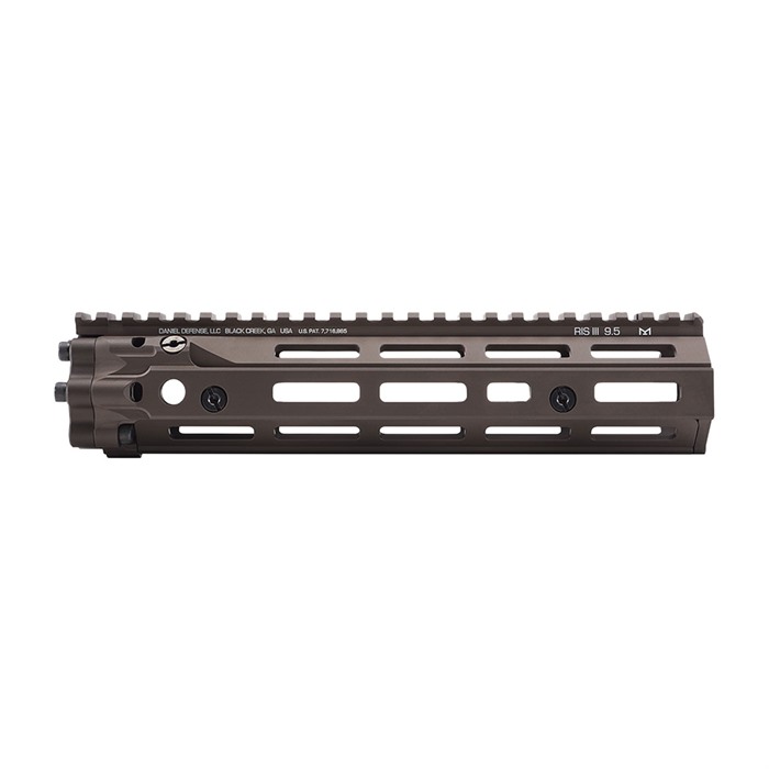 Daniel Defense 01-004-02976-011 AR-15 RIS III Rail 9.5" FDE - View 2