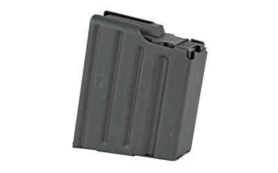 ASC 5-Round .308 Stainless Steel Magazine - Black Marlube with Follower - View 3