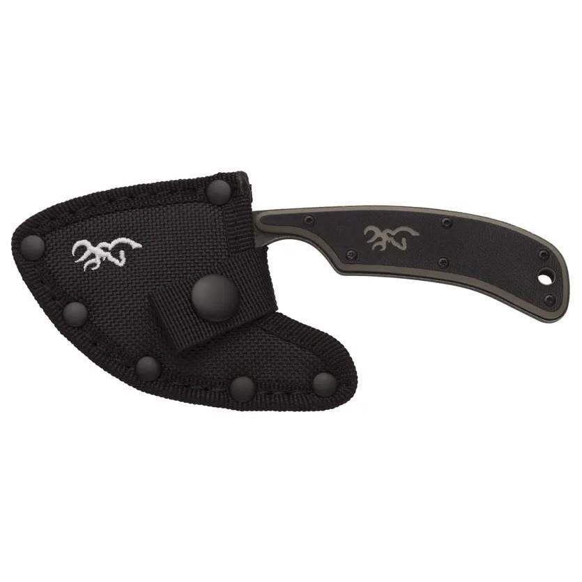 Browning 3220323B Cutoff Boxed 2.50" Fixed Skinner Plain Black Oxide... - View 2