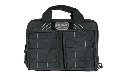 G Outdoors GPS-T1311PCB Tactical Quad +2 Pistol Range Bag Black - View 2