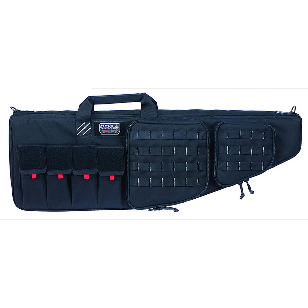 G Outdoors GPS-T35ARB Tactical AR Rifle Case 35" Black with Handgun Storage - View 2