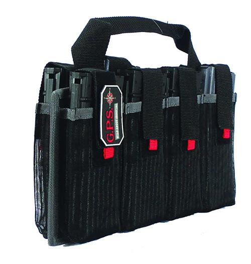 G Outdoors 1365MAG AR Magazine Tote Black Nylon Holds 8 Magazines - View 2