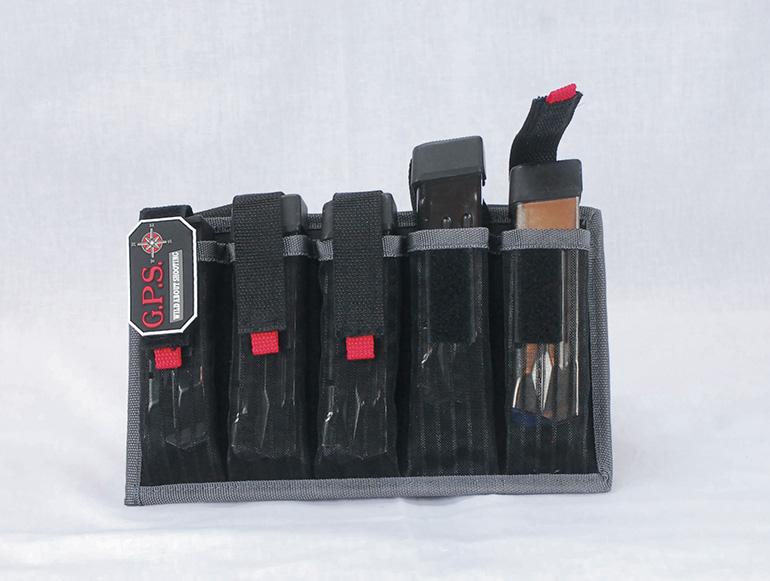 GPS 1006MAG Pistol Mag Tote Black Nylon 10 Magazines - View 2