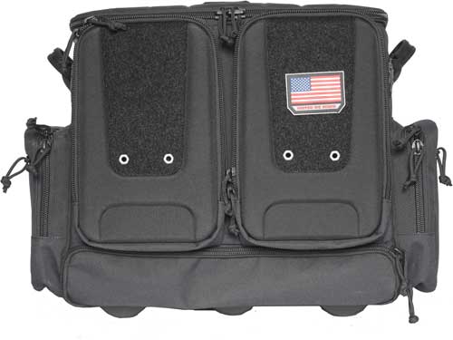 GPS T2112ROBB Tactical Rolling Range Bag Black 1000D Nylon Holds 10 Guns - View 2