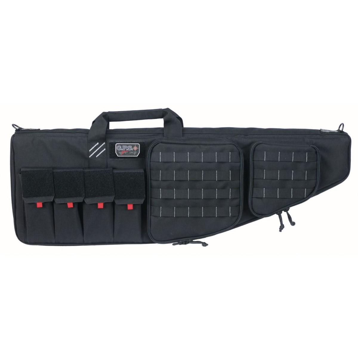 G Outdoors T32ARB Tactical AR Case 32" Black 1000D Nylon Lockable Zippers - View 2