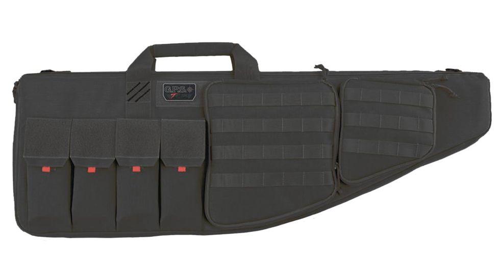 G*OUTDOORS Tactical AR Black 30in Case w/ External Handgun Case GPS-T30ARB - View 2