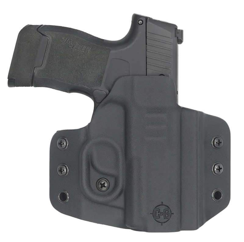 C&G Holsters 301-100 OWB Covert Holster Black Sig P365 Left Handed - View 2