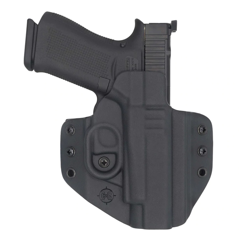 C&G Holsters 605-100 OWB Covert Holster Black Glock 48 Left Handed - View 2