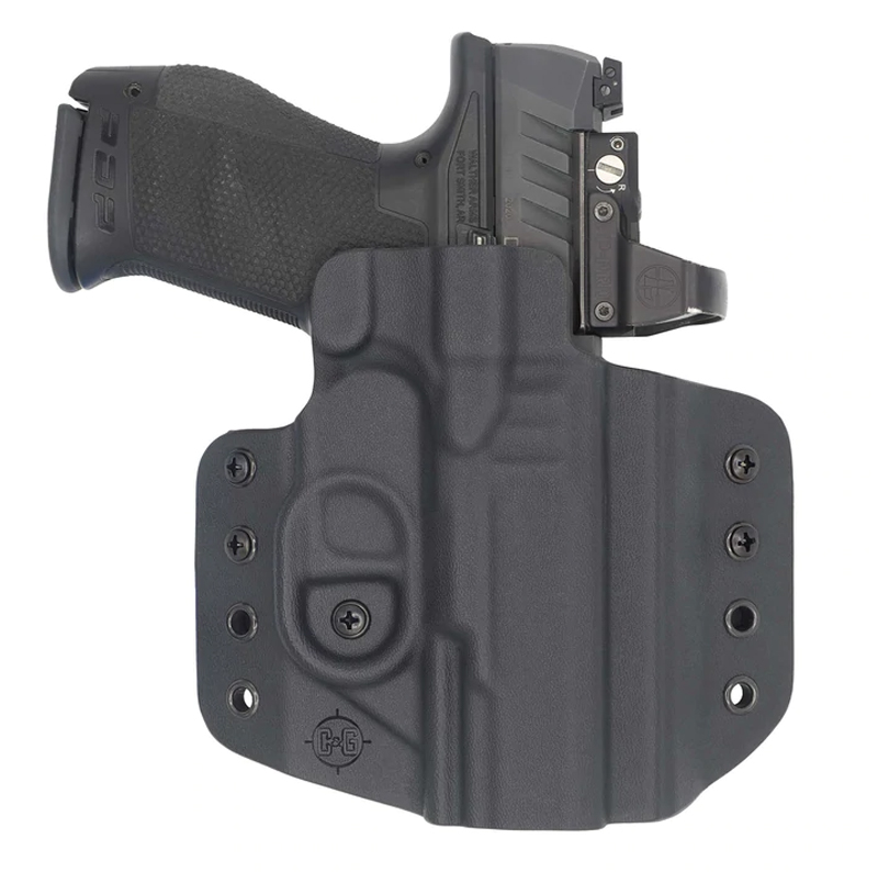 C&G Holsters 768-100 OWB Covert Holster Black Walther PDP 4" Left Hand - View 2
