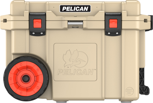Pelican IM 45 Quart Elite Cooler Tan with Wheels - View 2