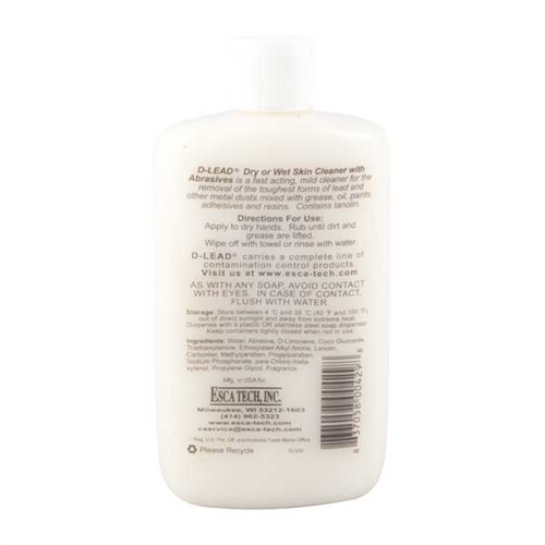 ESCATECH, INC. 8 OZ. D-LEAD SKIN CLEANER W/ABRASIVE - View 2