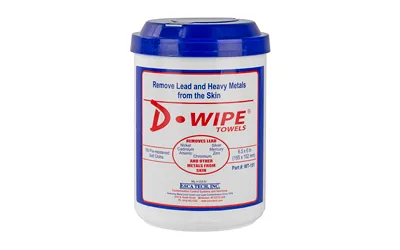 Esca Tech WT-150 D-Lead Wipes, 150 Count, 8/Pack, Pop-Up Canister - View 2