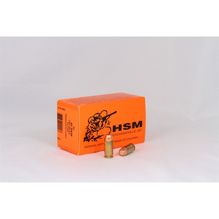 HSM 402R Training *Remanufactured 40 S&W 180 gr Round Nose Flat Point 5... - View 2